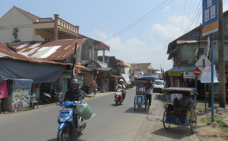 Krui town, Pesisir Barat, Lampung, Sumatra