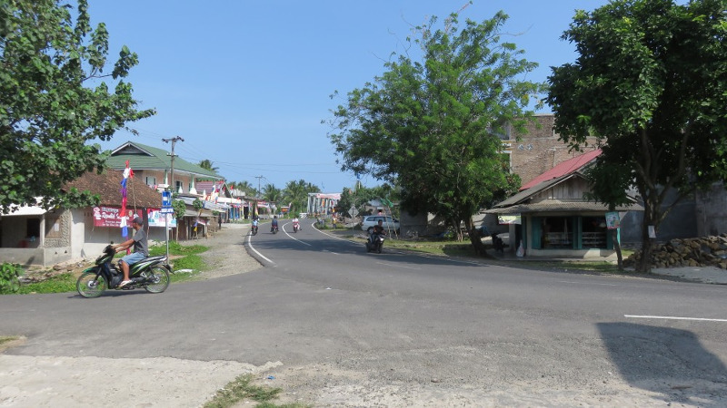 Biha town, Pesisir Barat, Lampung, Sumatra