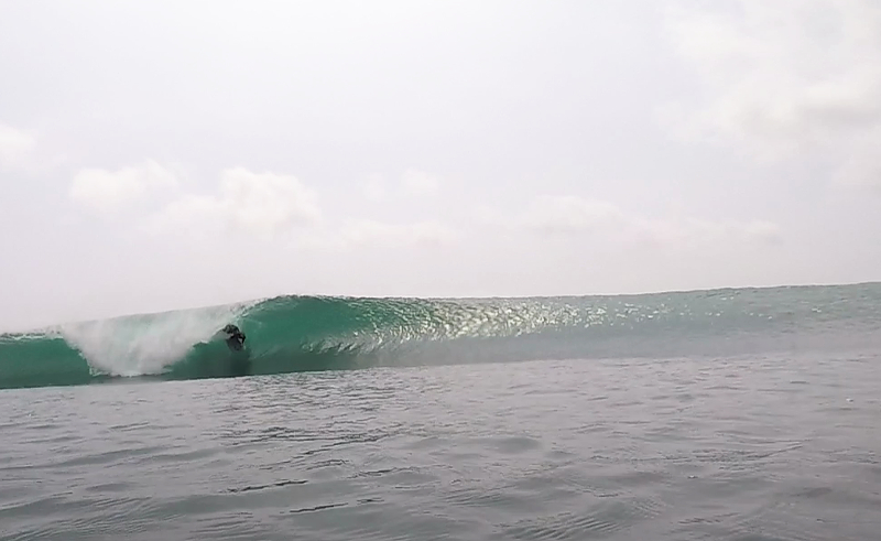 Amys Left Surf Break South Sumatra