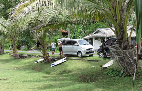 Parking area at Jennys Point