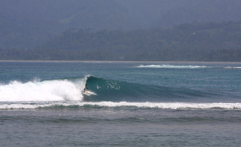 Krui Left surf break Krui Left surf break