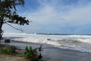 Mandiri Beach surf break Sumatra
