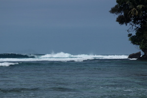 Banana Island surf break Sumatra